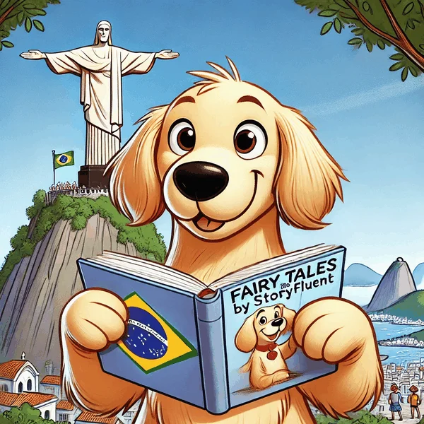 Luna the Fluency mascot